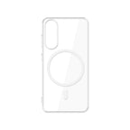 3mk Clear MagCase, skirtas Samsung Galaxy S25 Edge - skaidrus