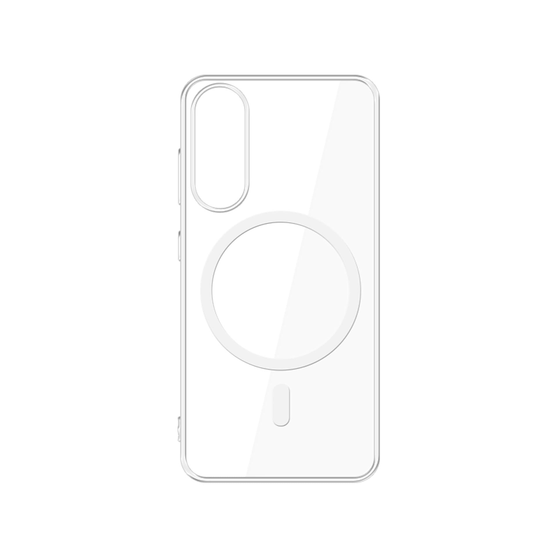 3mk Clear MagCase, skirtas Samsung Galaxy S25 Edge - skaidrus