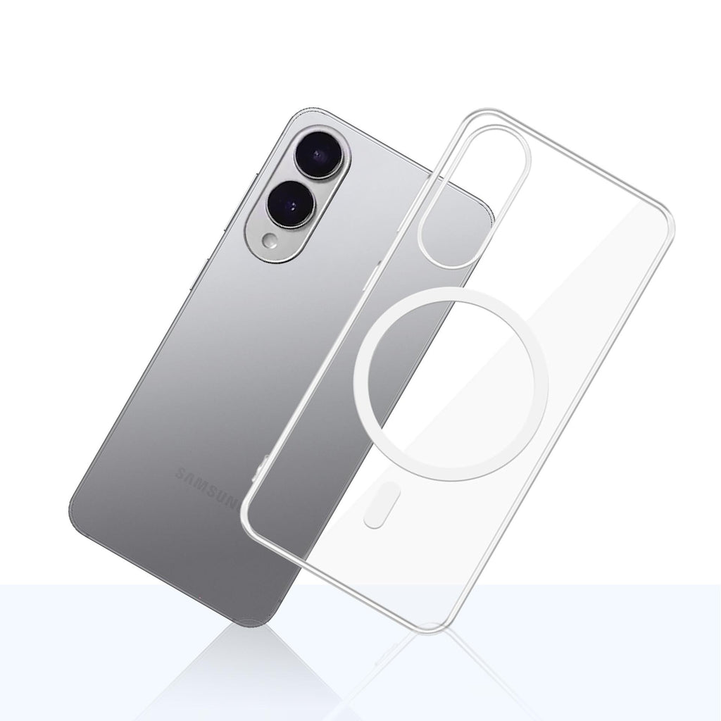 3mk Clear MagCase, skirtas Samsung Galaxy S25 Edge - skaidrus
