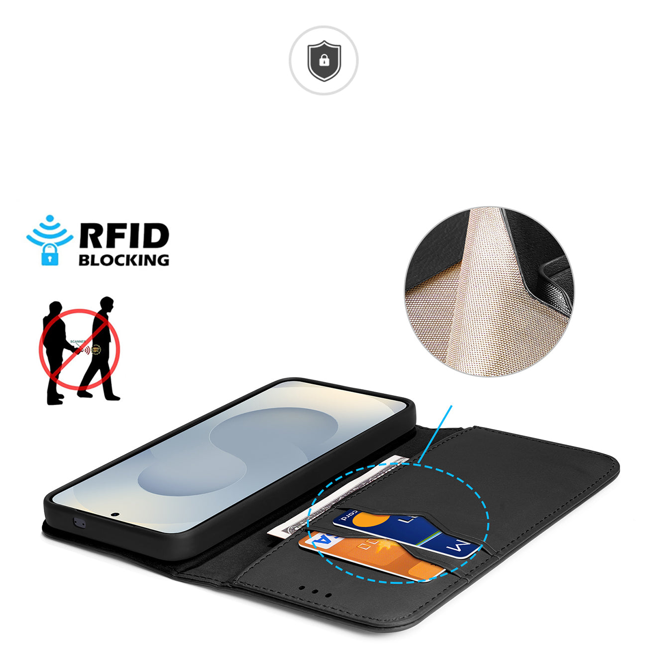Dux Ducis Hivo dėklas Samsung Galaxy S25 Edge – juodas