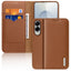Dux Ducis Hivo odinis RFID dėklas Galaxy S25 Edge – rudas