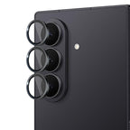 3mk Lens Protection Pro fotoaparato stiklas, skirtas Samsung Galaxy Z Fold 7 – juodas