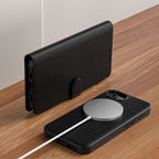 Tech-Protect Wallet MagSafe dėklas iPhone 16e – juodas -- iPhone 16e