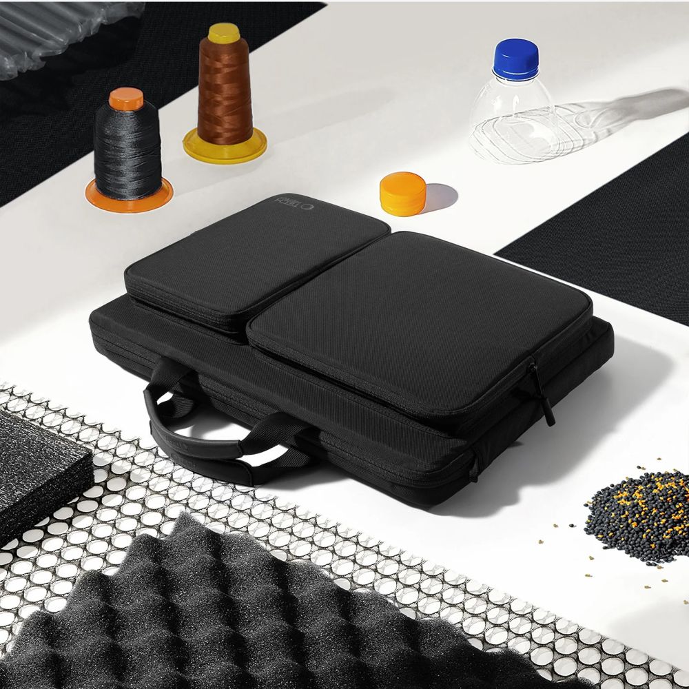 Tech-Protect Defender Bag 17" nešiojamajam kompiuteriui - juoda -- Laptop Bags