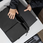 Tech-Protect Defender Bag 17" nešiojamajam kompiuteriui - juoda -- Laptop Bags