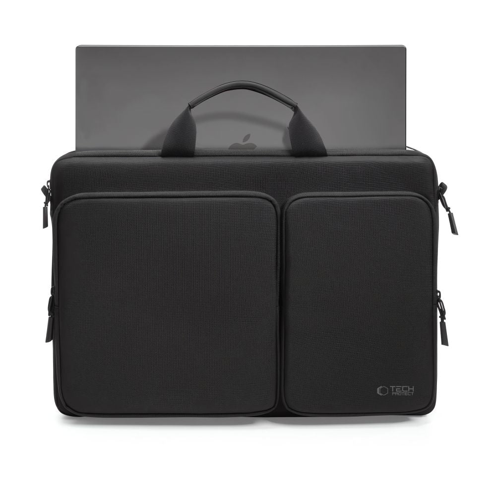 Tech-Protect Defender Bag 17" nešiojamajam kompiuteriui - juoda -- Laptop Bags