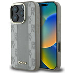 DKNY MagSafe dėklas iPhone 16 Pro Max – smėlinis -- iPhone 16 Pro Max