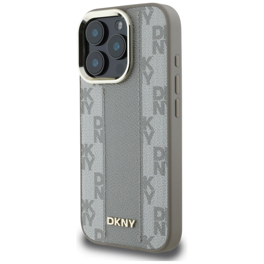DKNY MagSafe dėklas iPhone 16 Pro Max – smėlinis -- iPhone 16 Pro Max