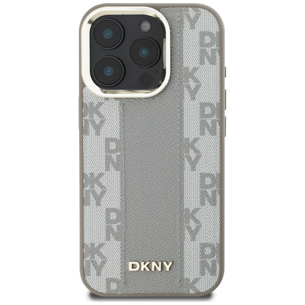 DKNY MagSafe dėklas iPhone 16 Pro Max – smėlinis -- iPhone 16 Pro Max