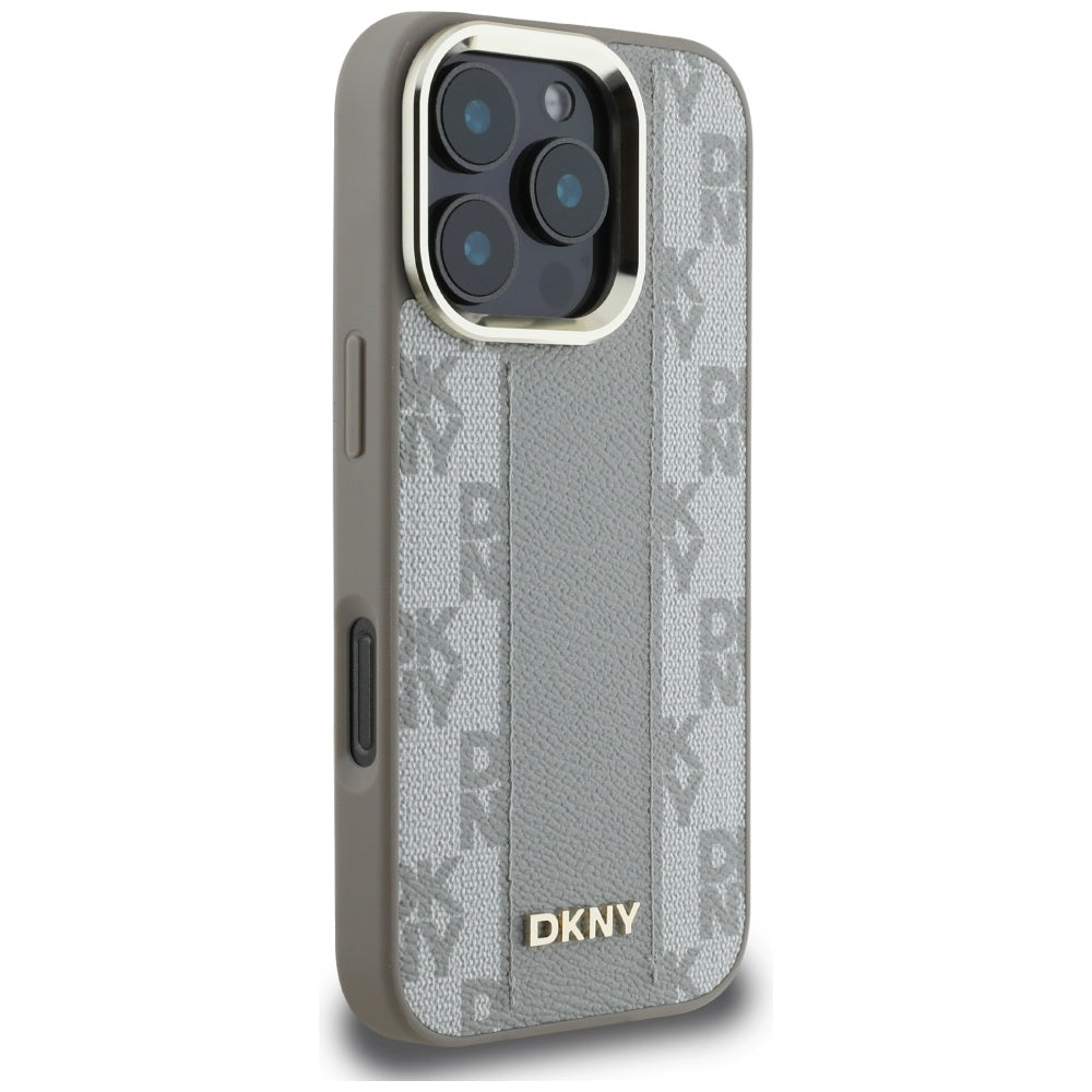 DKNY MagSafe dėklas iPhone 16 Pro Max – smėlinis -- iPhone 16 Pro Max