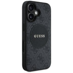 Guess 4G MagSafe dėklas iPhone 16 – juodas