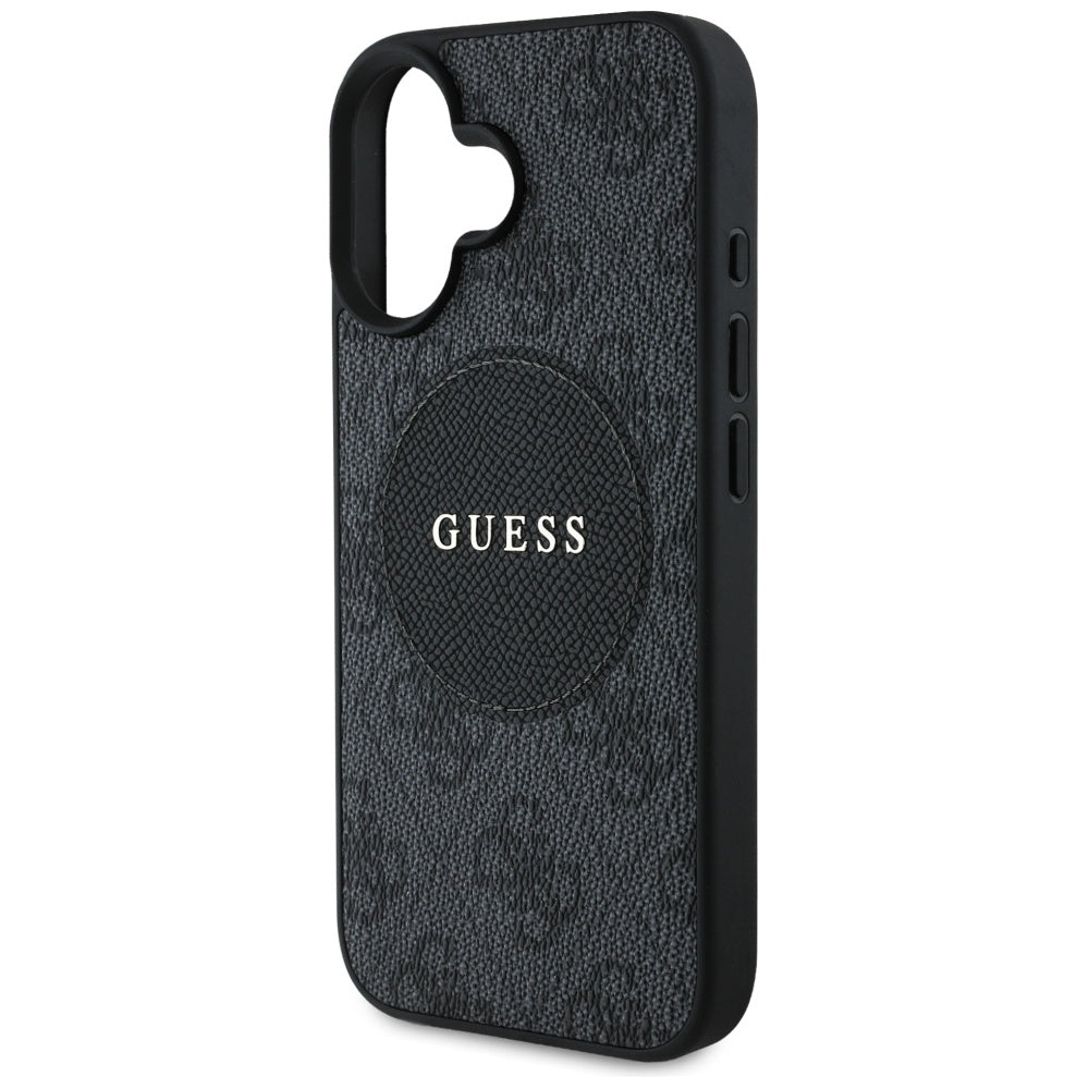 Guess 4G MagSafe dėklas iPhone 16 – juodas