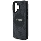 Guess 4G MagSafe dėklas iPhone 16 – juodas