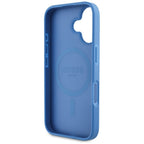 Guess MagSafe dėklas iPhone 16 – mėlynas