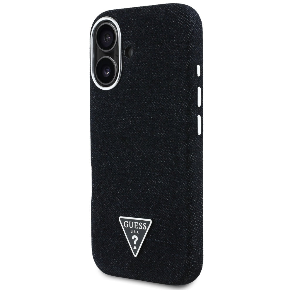 Guess MagSafe dėklas iPhone 16 – juodas