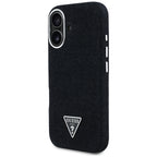 Guess MagSafe dėklas iPhone 16 – juodas
