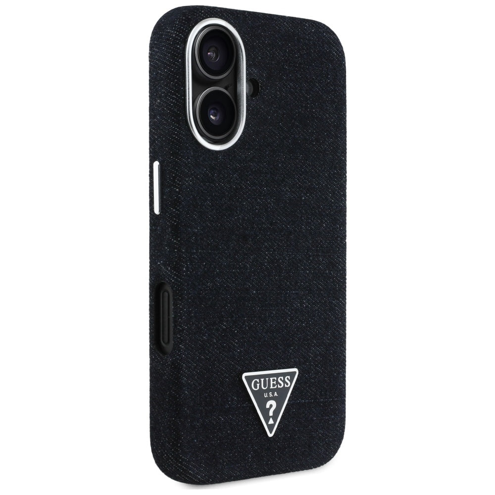Guess MagSafe dėklas iPhone 16 – juodas