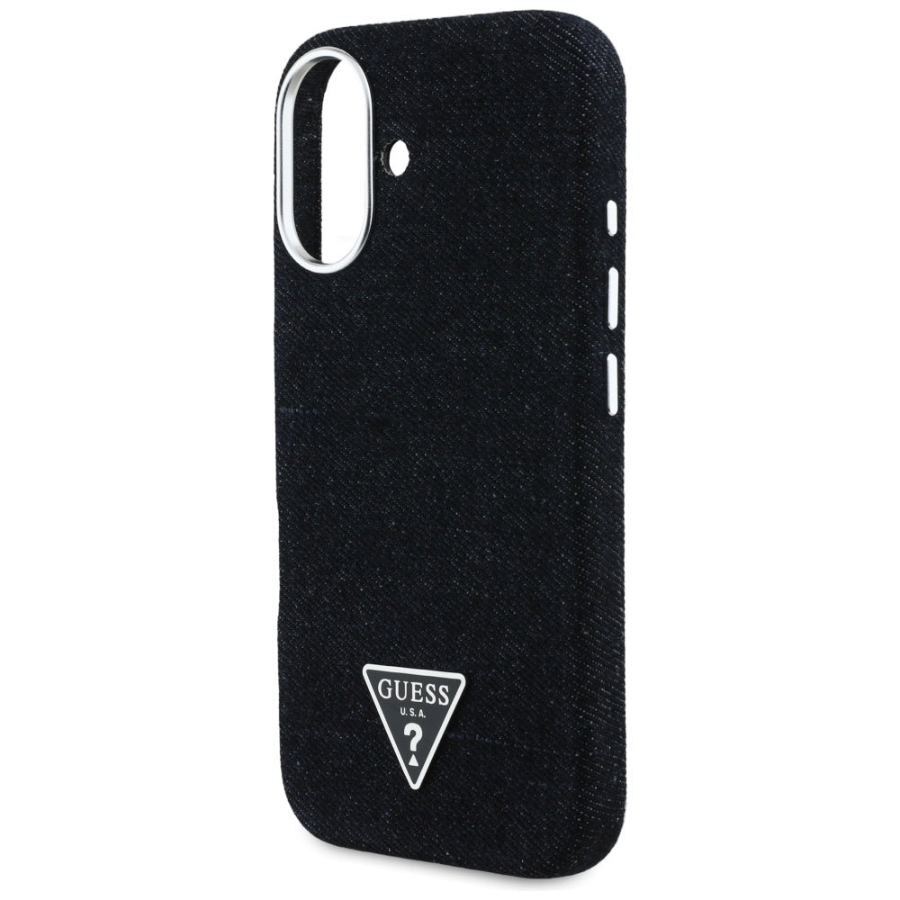 Guess MagSafe dėklas iPhone 16 – juodas