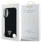 Guess MagSafe dėklas iPhone 16 – juodas