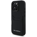 Karl Lagerfeld dėklas iPhone 16 Pro – juodas