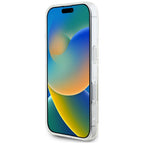Karl Lagerfeld skaidrus dėklas iPhone 16 – su cirkoniais -- iPhone 16