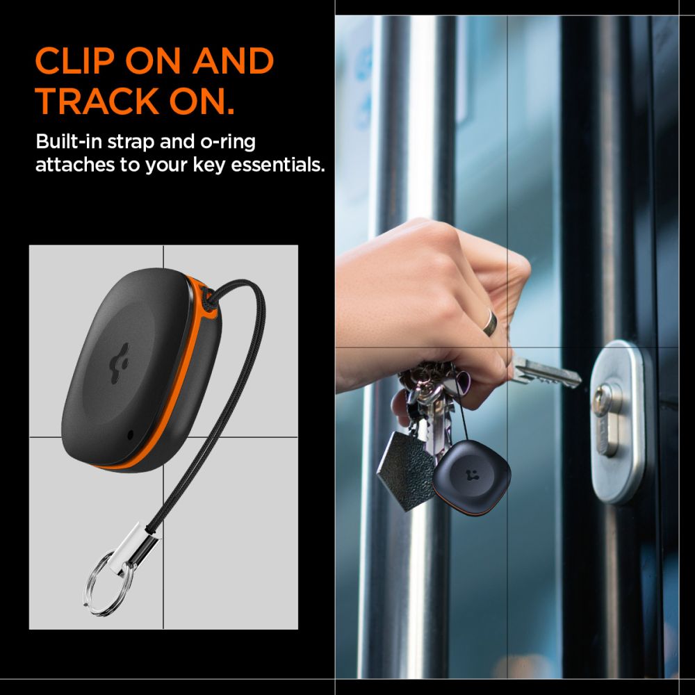 Spigen TagMe Locator – juoda