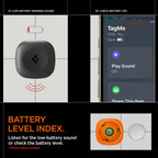 Spigen TagMe Locator – juoda