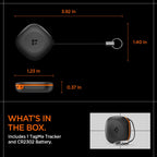 Spigen TagMe Locator – juoda