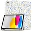 Tech-Protect SC Rašiklio dėklas, skirtas iPad 10.9" 2022 (10th gen.) / 11" 2025 (11th gen.) – ramunėlės su lapais