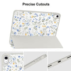 Tech-Protect SC Rašiklio dėklas, skirtas iPad 10.9" 2022 (10th gen.) / 11" 2025 (11th gen.) – ramunėlės su lapais