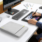 Tech-Protect Defender nešiojamojo kompiuterio krepšys 13-14" - pilkas -- Laptop Bags