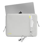 Tech-Protect Defender nešiojamojo kompiuterio krepšys 13-14" - pilkas -- Laptop Bags