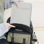 Tech-Protect Defender nešiojamojo kompiuterio krepšys 15-16" - Pilkas -- Laptop Bags