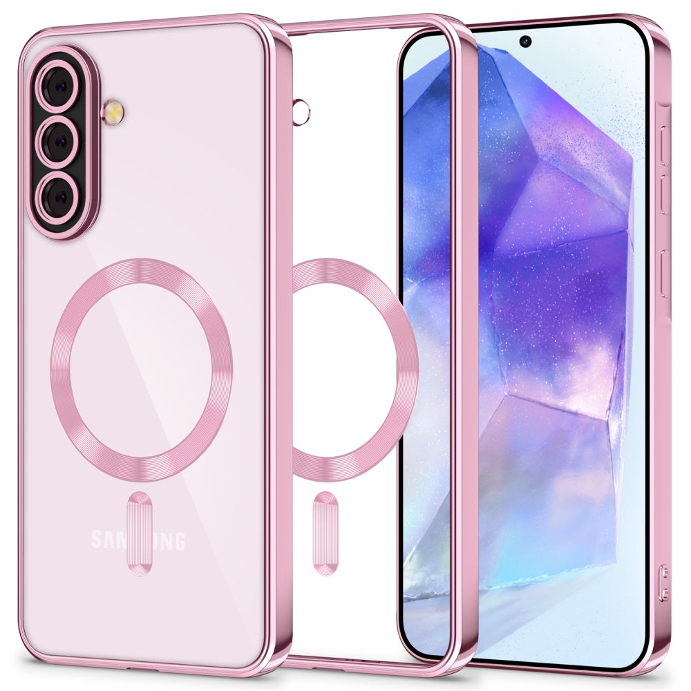 Tech-Protect MagFlex MagSafe dėklas Galaxy A56 5G – rožinis -- Samsung Galaxy A56 5G