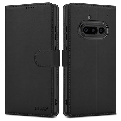 Telefono „Tech-Protect“ piniginės dėklas 3A – matinė juoda -- Cell phone cases and covers