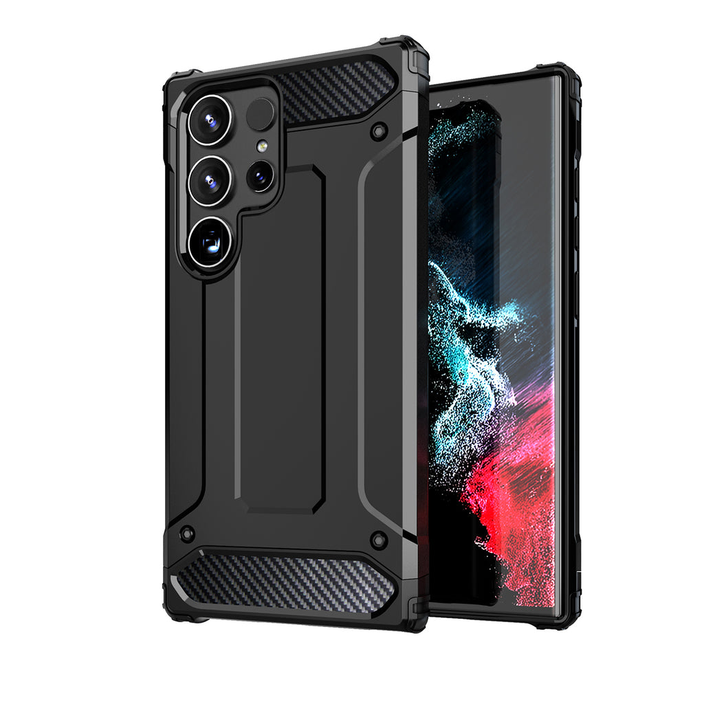 Hybrid Armor dėklas Xiaomi Redmi Note 14 5G – juodas