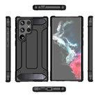 Hybrid Armor dėklas Xiaomi Redmi Note 14 5G – juodas