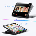 ESR Apverčiamas hibridinis dėklas, skirtas iPad 10.9" (2020/2022) / 11" (2024/2025/2026) – juodas -- iPad 10.9