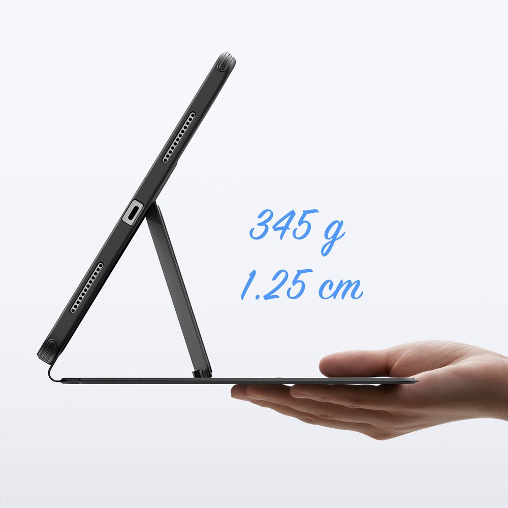 ESR Apverčiamas hibridinis dėklas, skirtas iPad 10.9" (2020/2022) / 11" (2024/2025/2026) – juodas -- iPad 10.9