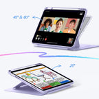 ESR Apverčiamas hibridinis dėklas, skirtas iPad 10.9" (2020/2022) / 11" (2024/2025/2026) – violetinė -- iPad 10.9