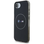 BMW IML Metal MagSafe dėklas iPhone 16e – juodas