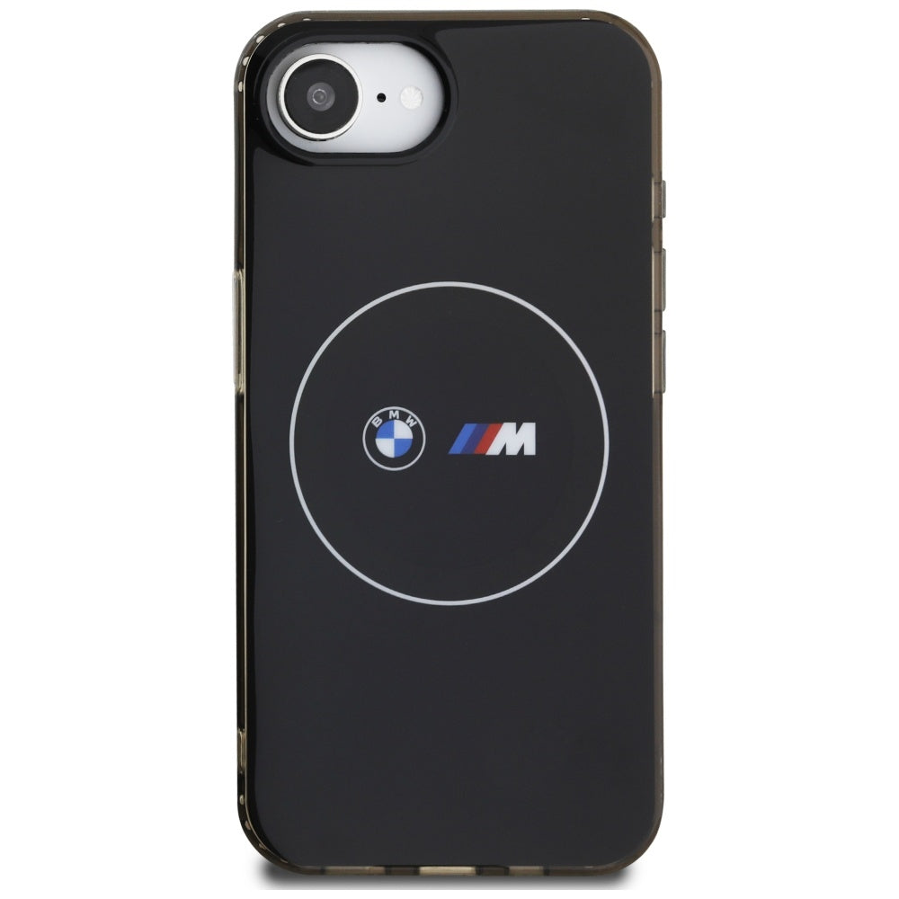 BMW IML Metal MagSafe dėklas iPhone 16e – juodas
