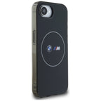 BMW IML Metal MagSafe dėklas iPhone 16e – juodas
