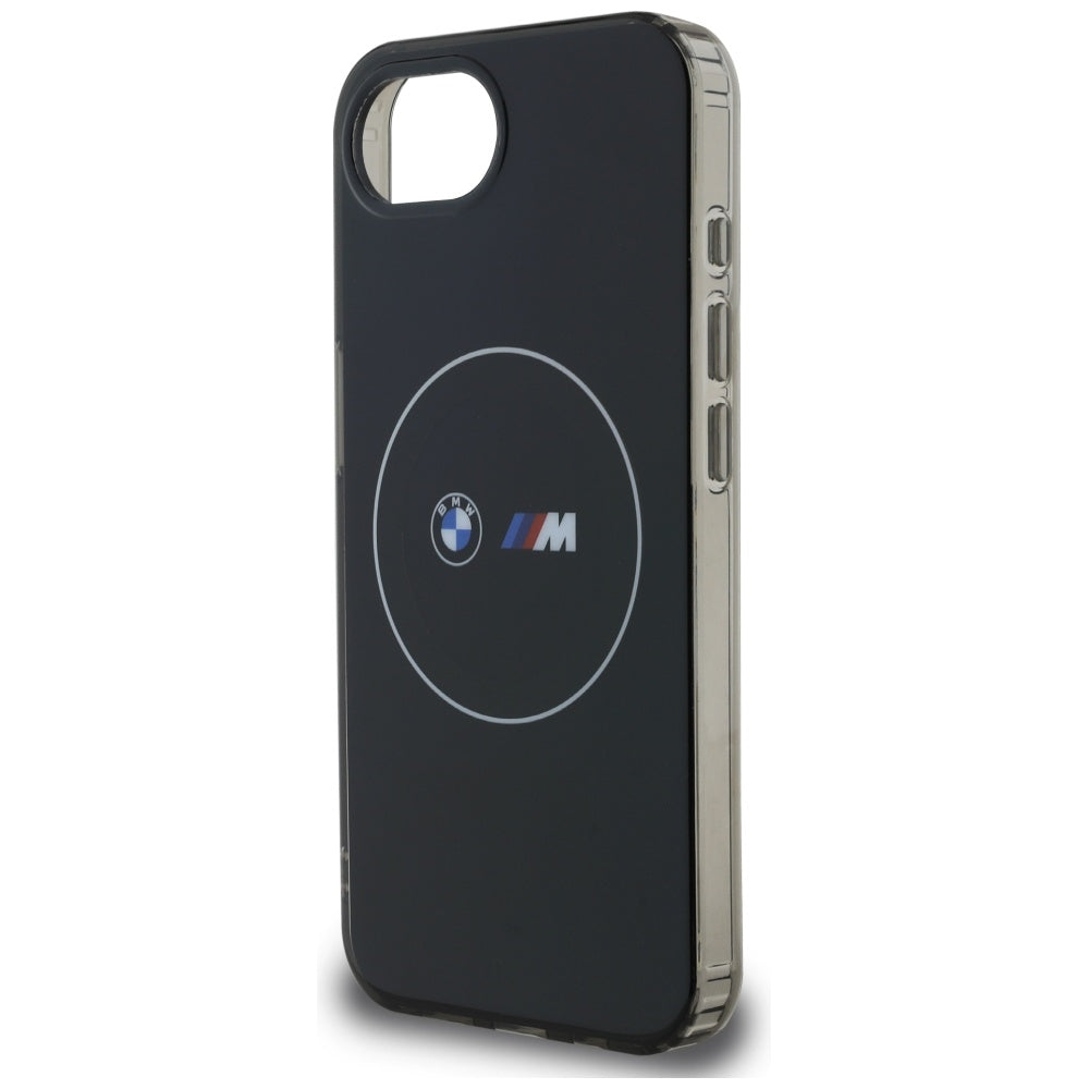 BMW IML Metal MagSafe dėklas iPhone 16e – juodas