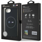 BMW IML Metal MagSafe dėklas iPhone 16e – juodas