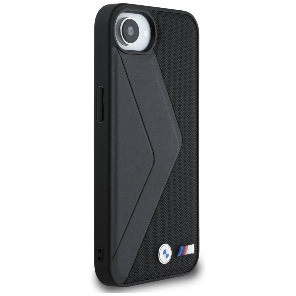 BMW MagSafe odinis dėklas iPhone 16e – juodas