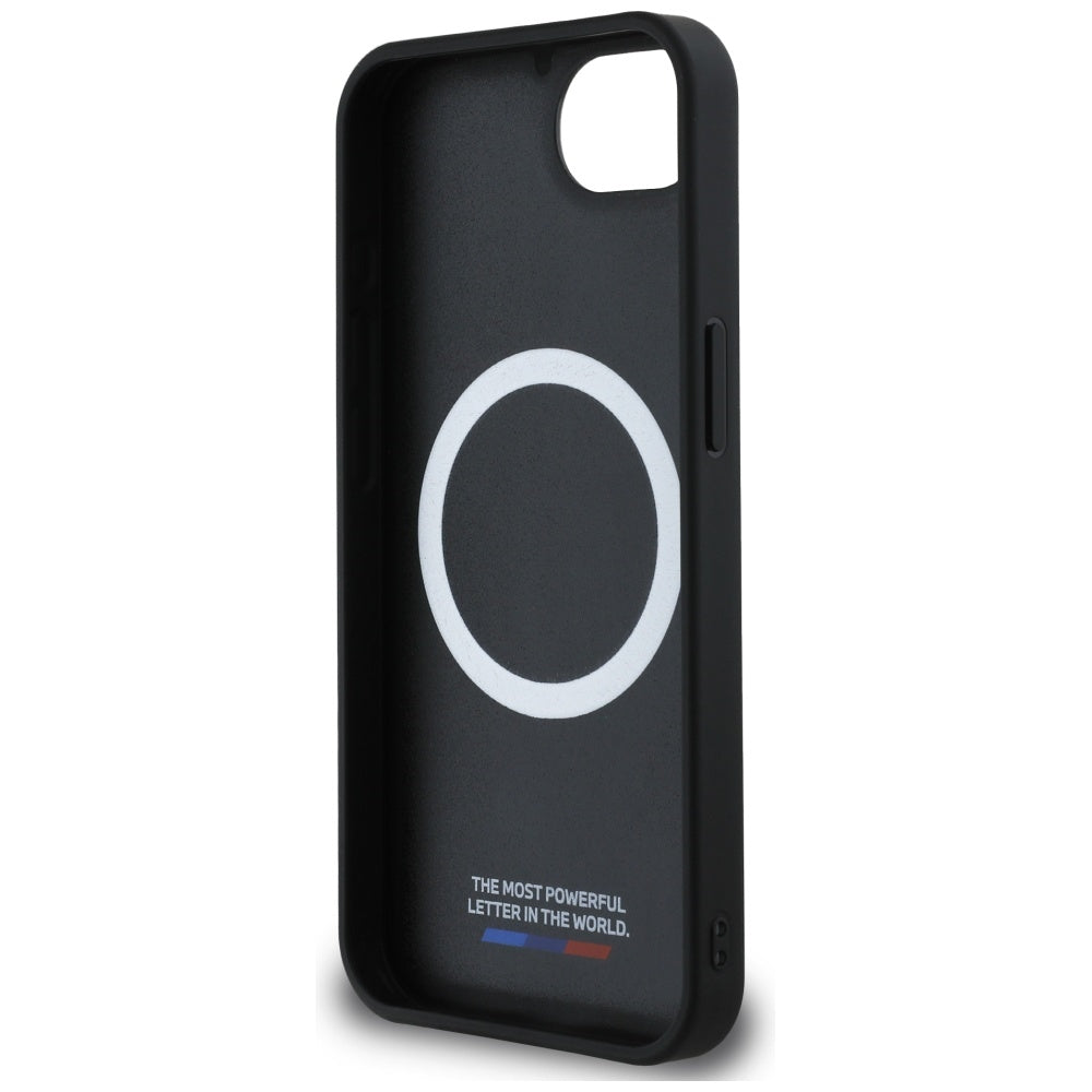 BMW MagSafe odinis dėklas iPhone 16e – juodas