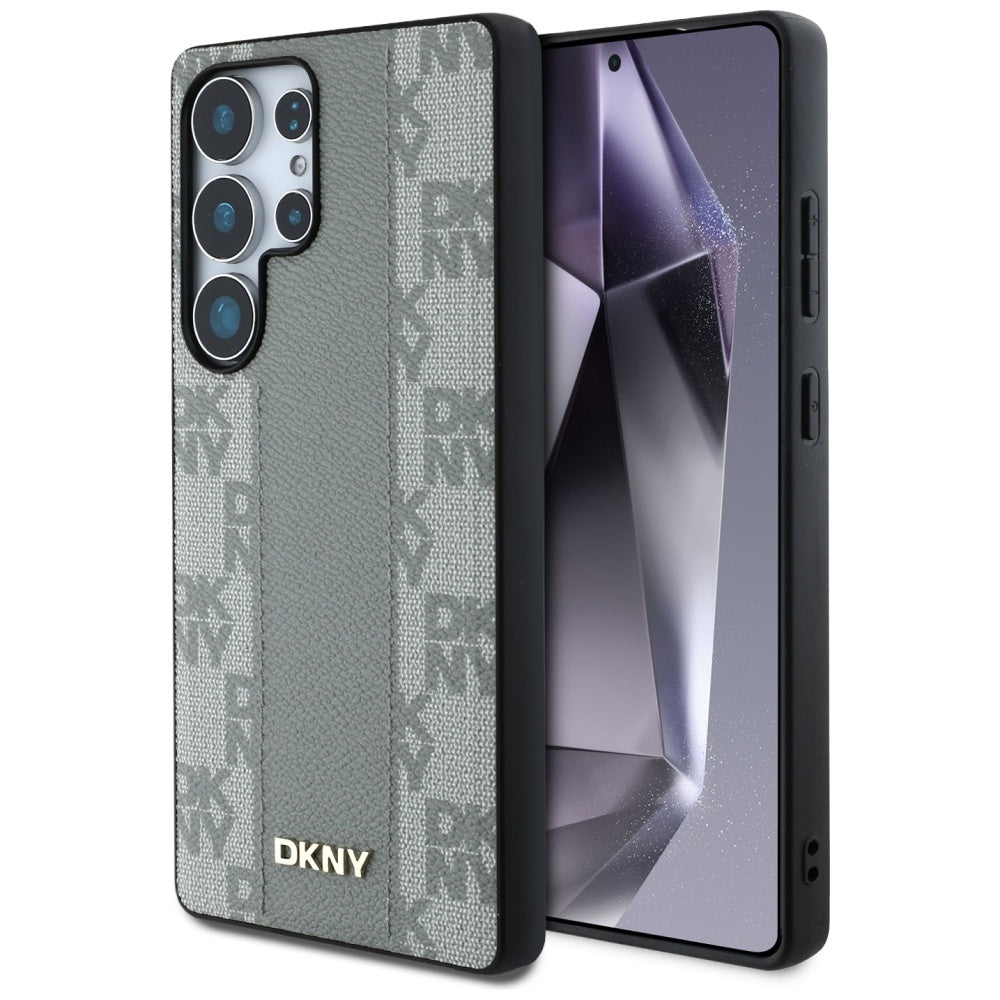 DKNY MagSafe dėklas Samsung Galaxy S25 Ultra – pilkas