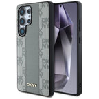 DKNY MagSafe dėklas Samsung Galaxy S25 Ultra – pilkas