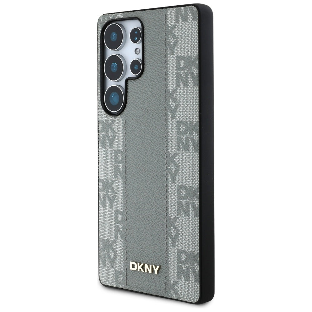 DKNY MagSafe dėklas Samsung Galaxy S25 Ultra – pilkas